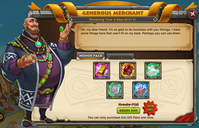 Generous Merchant updated