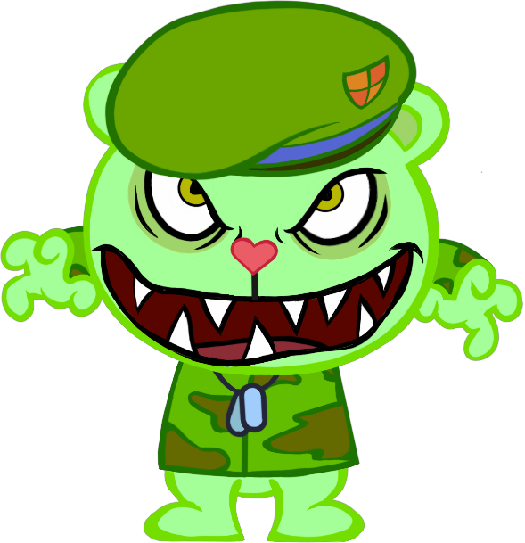 Flippy (Happy Tree Friends) Wiki Méchants Fr. Fandom