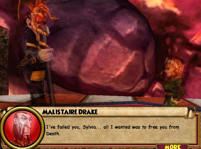 wizard101 malistaire the undying