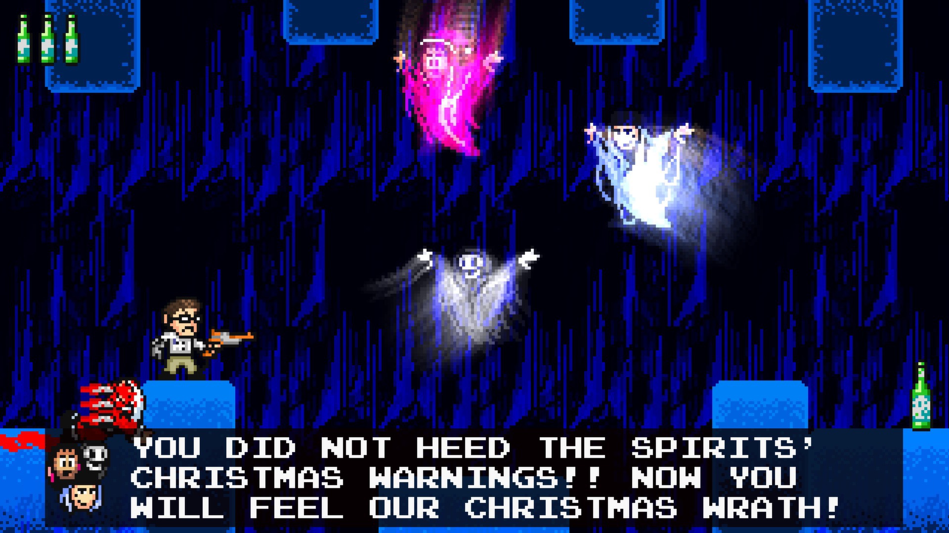 the ghosts of christmas angry video game nerd villains wiki avgn christmas