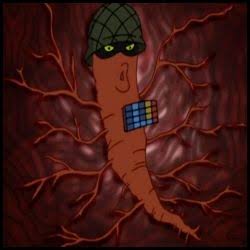 Evil carrot courage