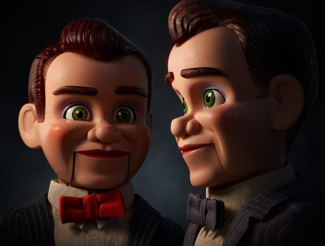 evil doll from toy story