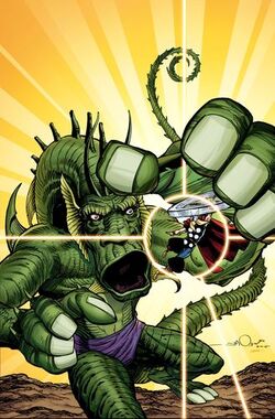 Fing Fang Foom vs Thor