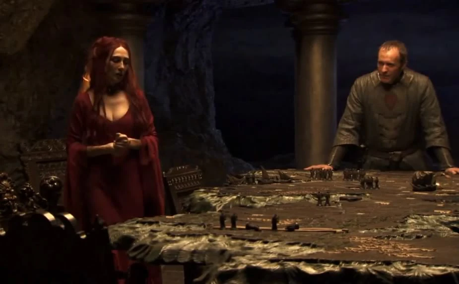Image Stannis Melisandre painted table.jpg Villains Wiki FANDOM