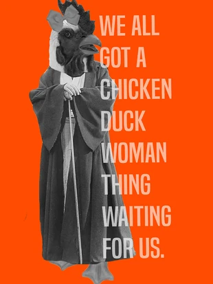 Chicken-Duck-Woman Thing  Villains Wiki  Fandom