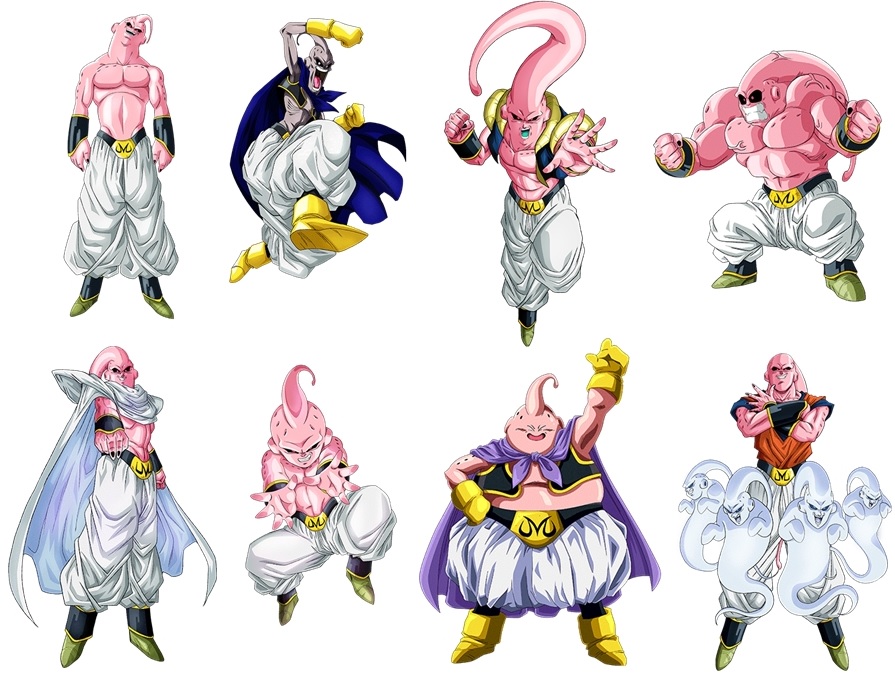 Image - Buu Forms.jpg | Villains Wiki | FANDOM powered by ...