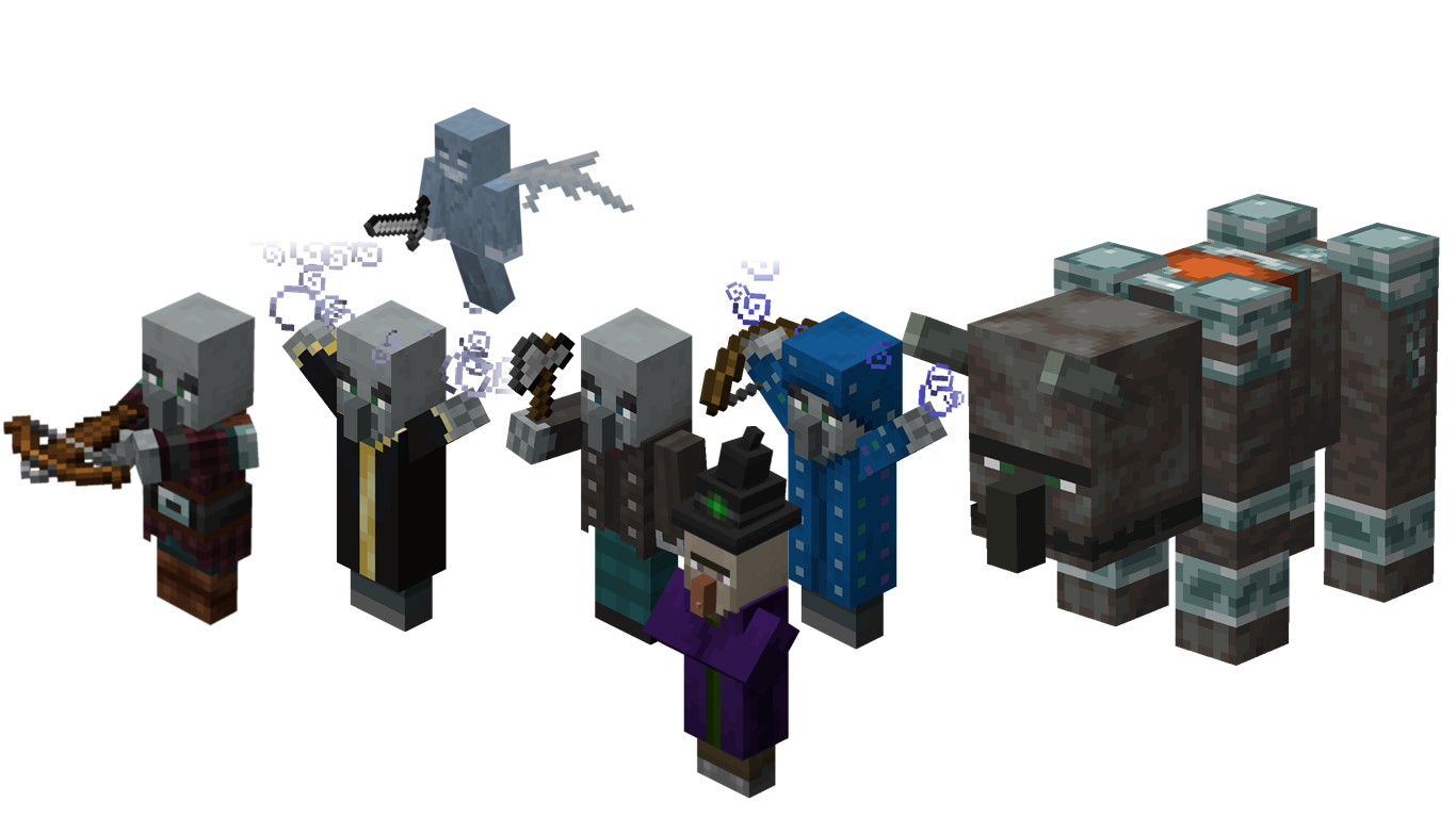 Hostile Mobs (Minecraft)/Gallery | Villains Wiki | Fandom