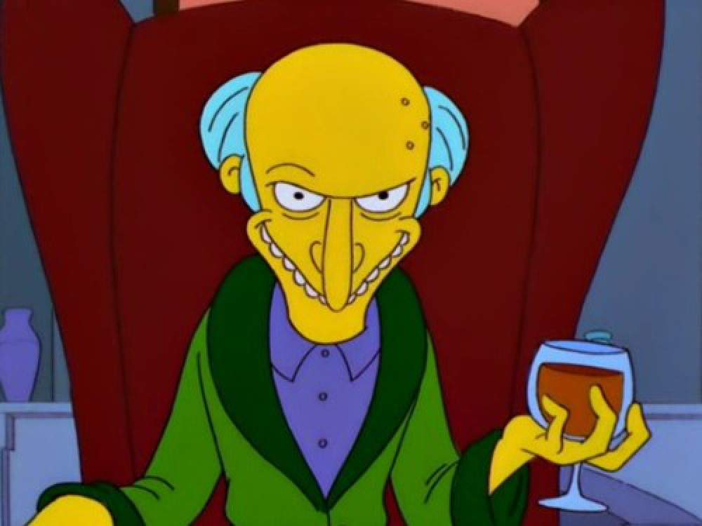 Image - Mr. burns smile.png | Villains Wiki | FANDOM powered by Wikia