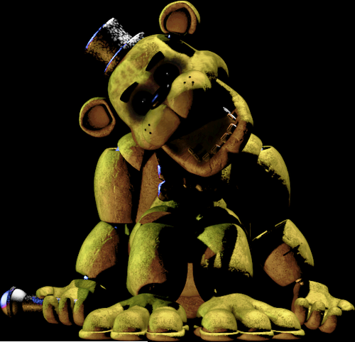 what fnaf characters did not make it in the game fnaf golden freddy