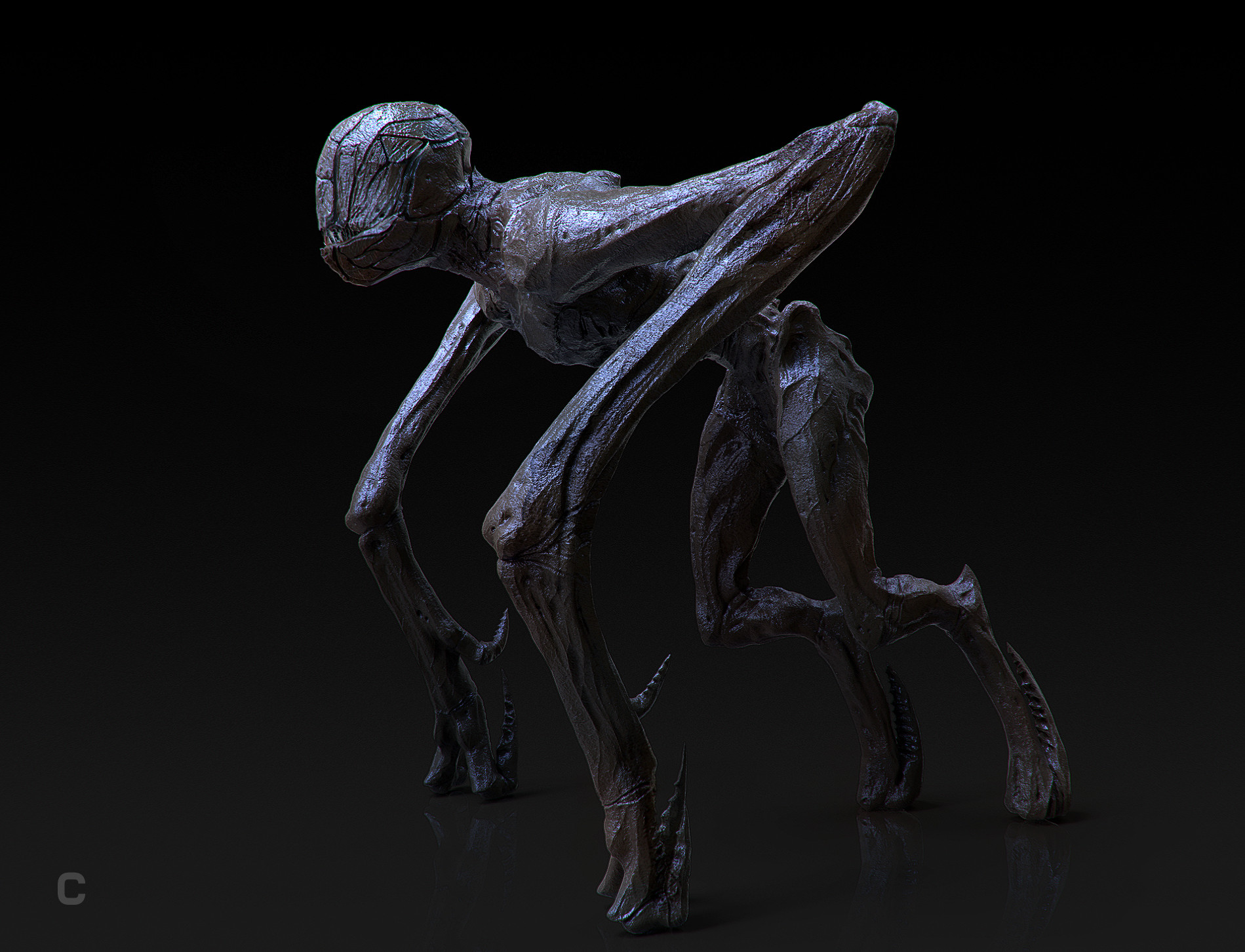 quiet place creature quiet place creature