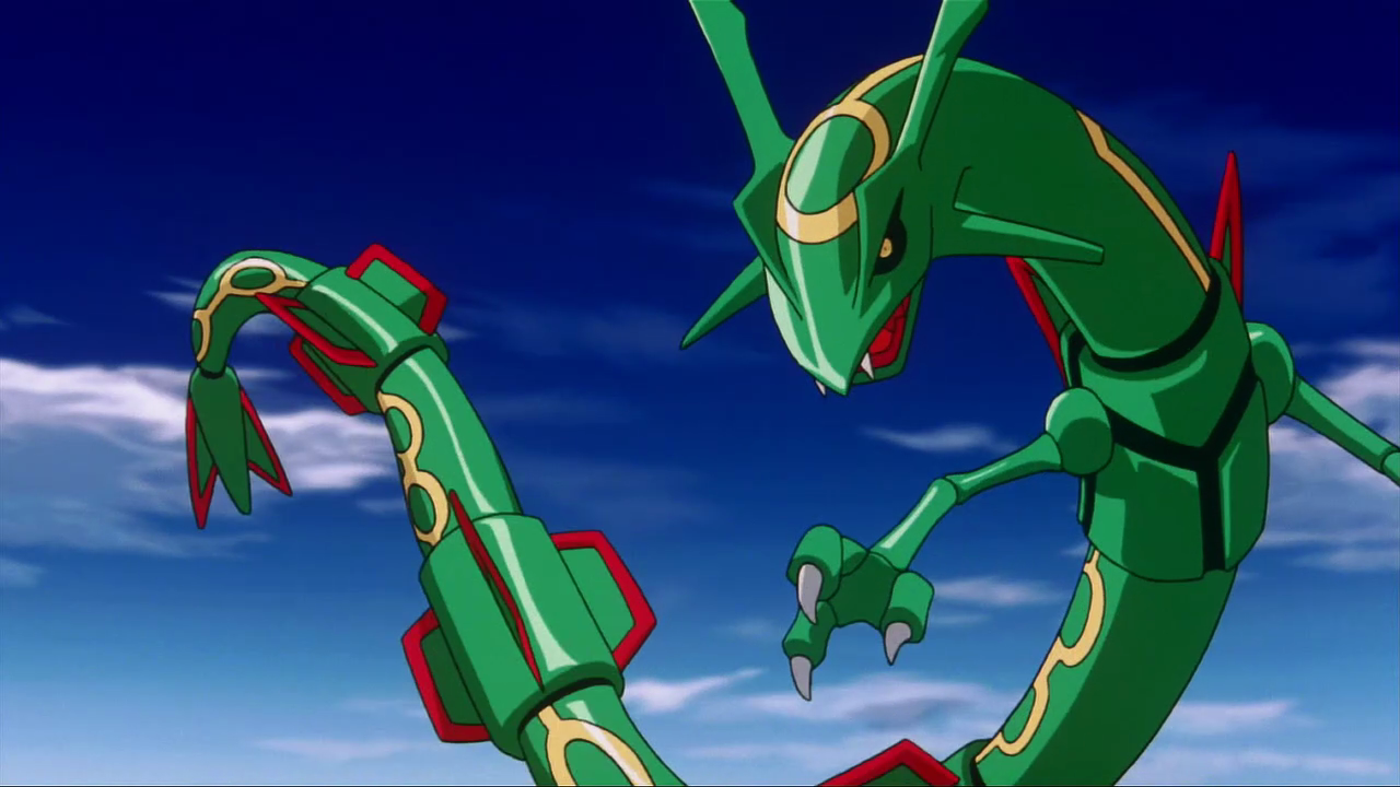 Lifting&Zombies on X: Shiny Mega Rayquaza actually looks insane