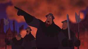 Quasimodo Saves Esmeralda Frollo s Soldiers Gallery Villains Wiki Fandom