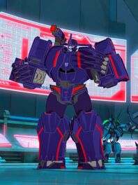 Riotgear without his disguise
