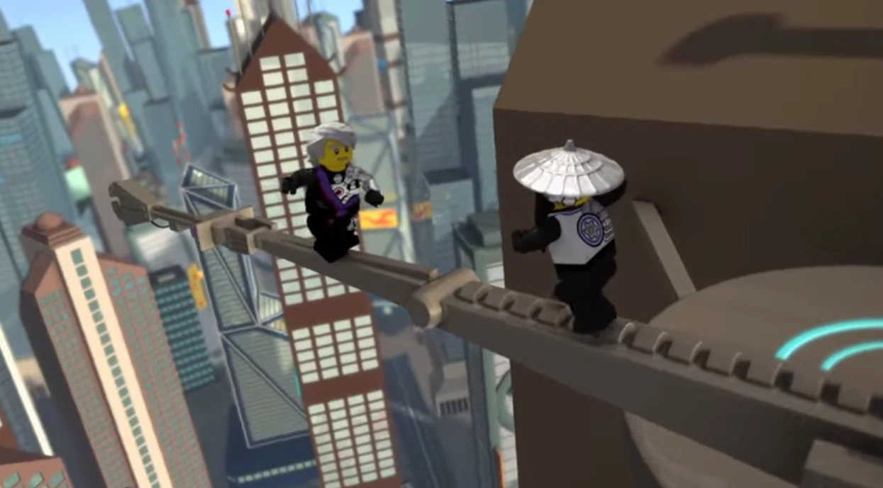 Ninjago Sensei Wu Vs Lord Garmadon