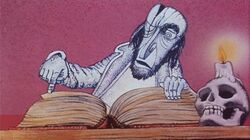 The master Krabat Cartoon