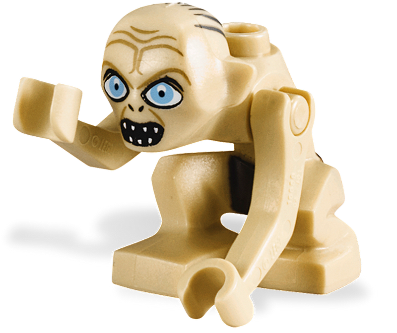 lord of the rings lego minifigure gollum
