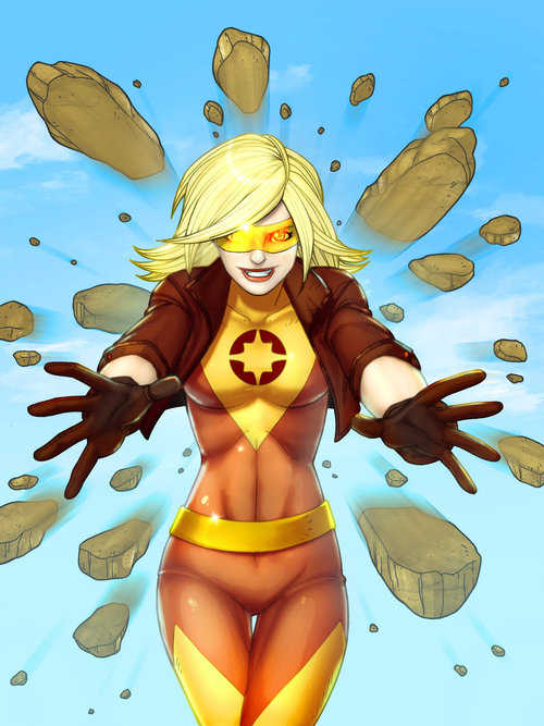 نتیجه تصویری برای tera fan art dc
