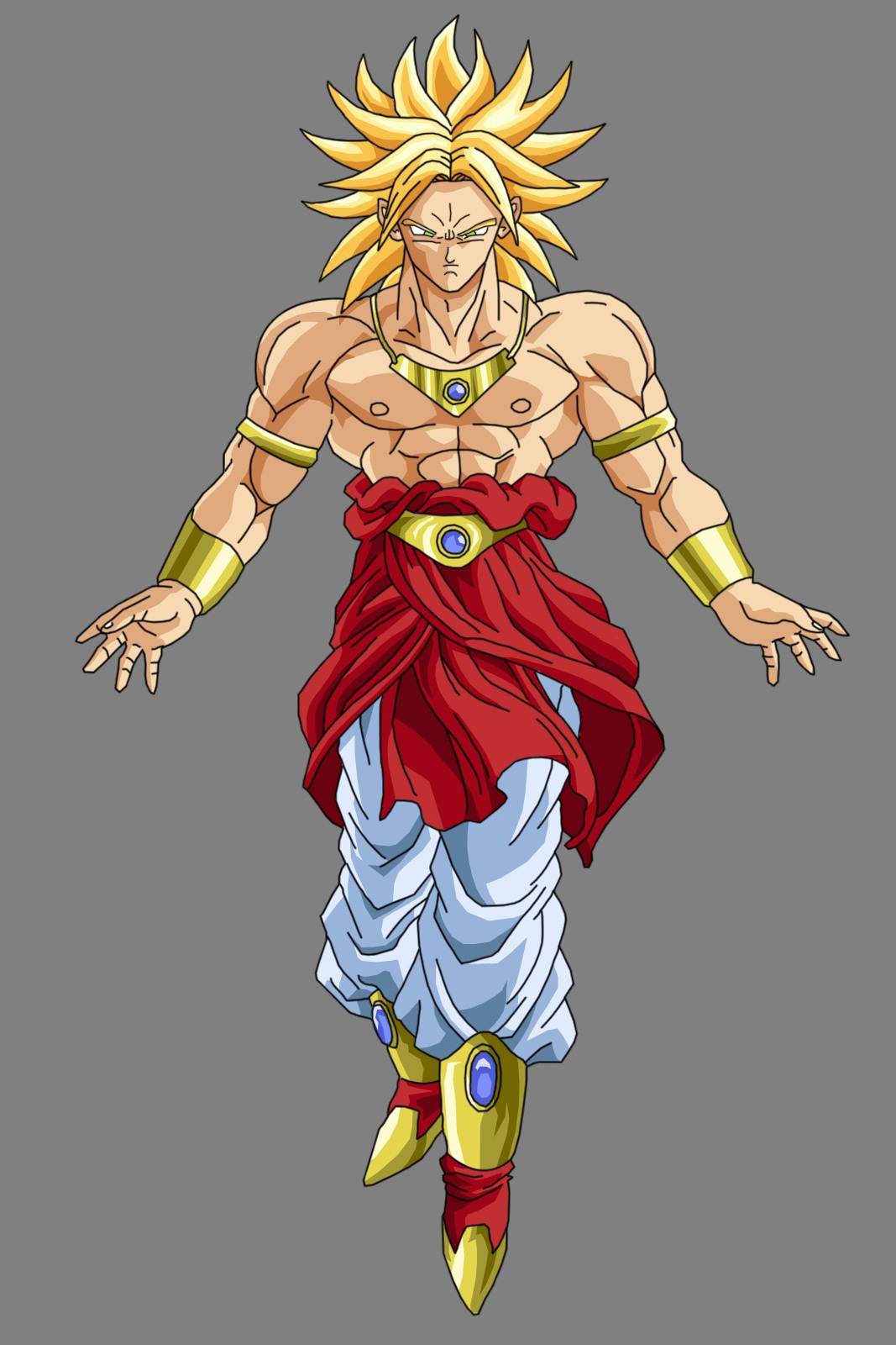 broly saiyan armor