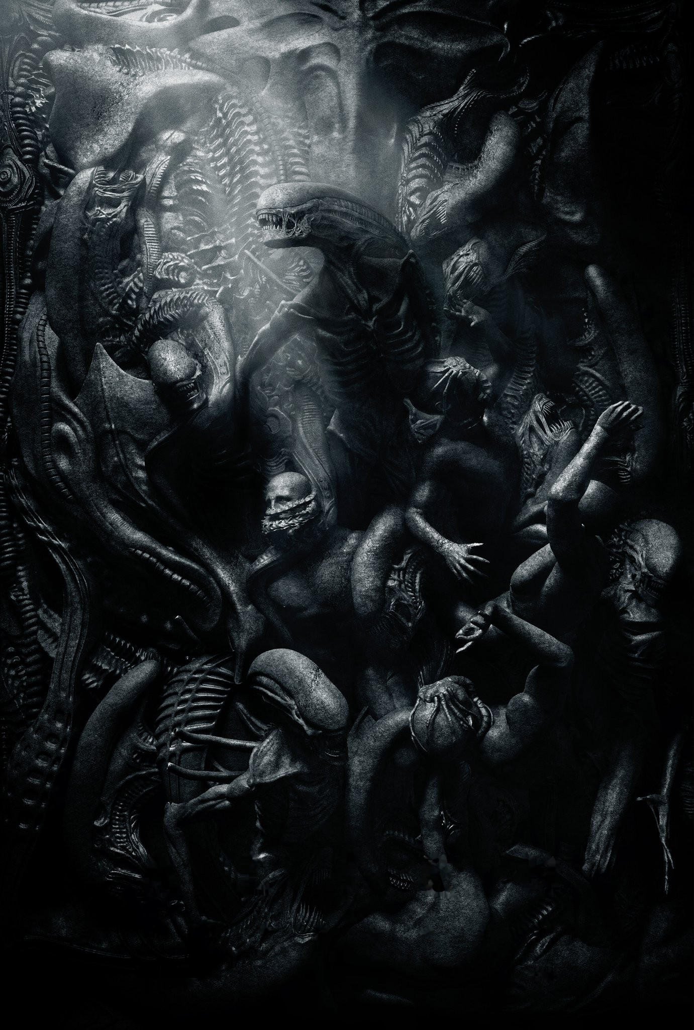 Aliens Xenomorph King Queen Predators Hybrids