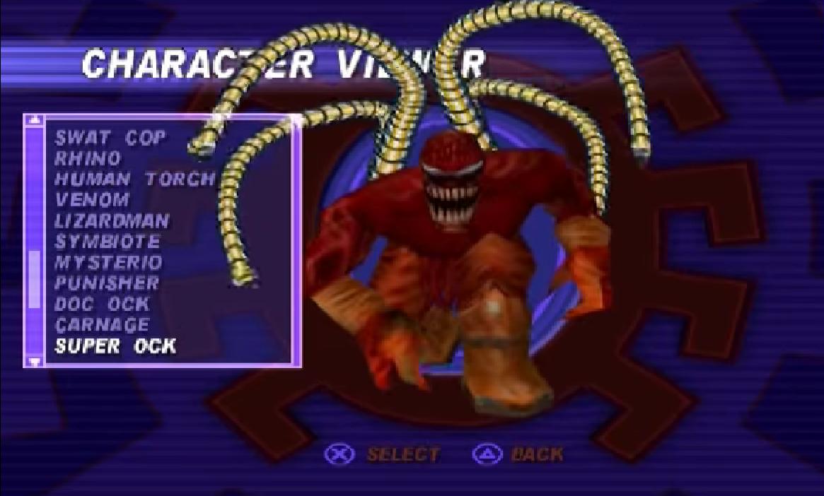 spider man 2000 monster ock spider man 2000 monster ock
