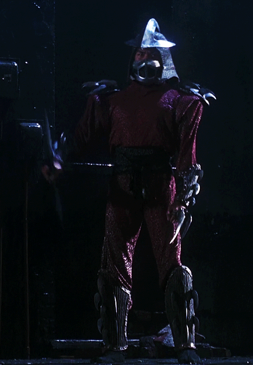 Image - Shredder's Yari.gif | Villains Wiki | FANDOM powered by Wikia Super Shredder Tmnt Movie