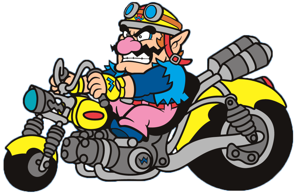 Image Wario Bike Superpng Villains Wiki Fandom Powered By Wikia 