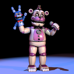 FNAFSL Funtime Freddy and Bonnie Hand Puppet Models