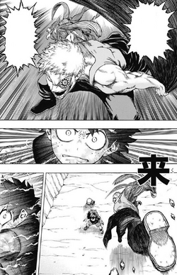 Attacking Midoriya