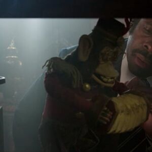 ed and lorraine warren toy monkey