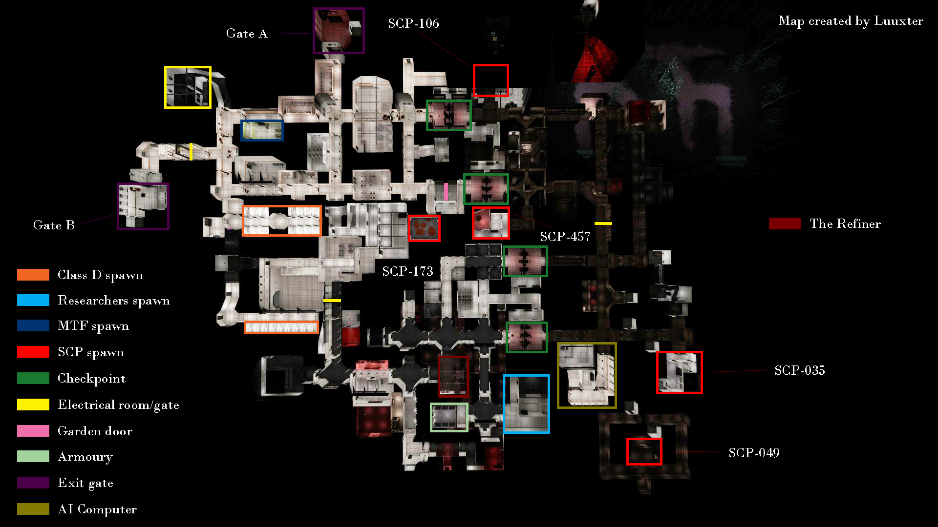 Scp Anomaly Breach Map