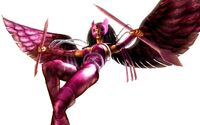 Deathbird with Shi'ar Javelins