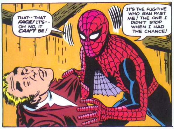 Image result for spiderman uncle ben dead