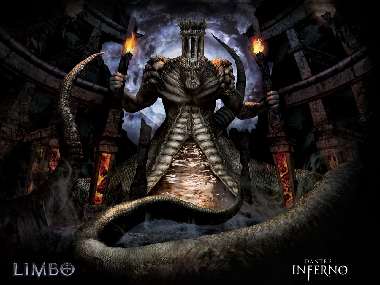 Illustration Minos Dantes Inferno Illustration Of Many Recent Choices