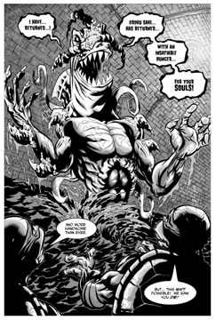 Shredder shark