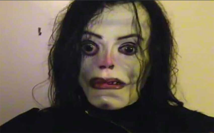 michael jackson creepy doll