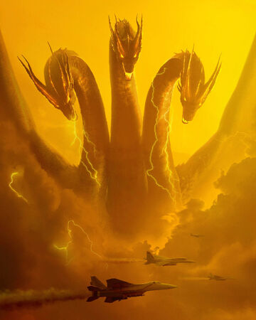 King Ghidorah Monsterverse Villains Wiki Fandom