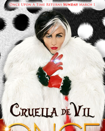 Cruella De Vil Once Upon A Time Villains Wiki Fandom