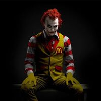 Ronald Mcdonald Transform Into Joker Cheezburger Funny