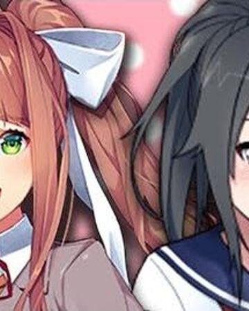 smoke and mirrors roblox id code Monika Vs Yandere Chan Villain Song Wiki Fandom