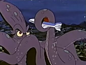The Giant Squid Disney Versus Non Disney Villains Wiki Fandom