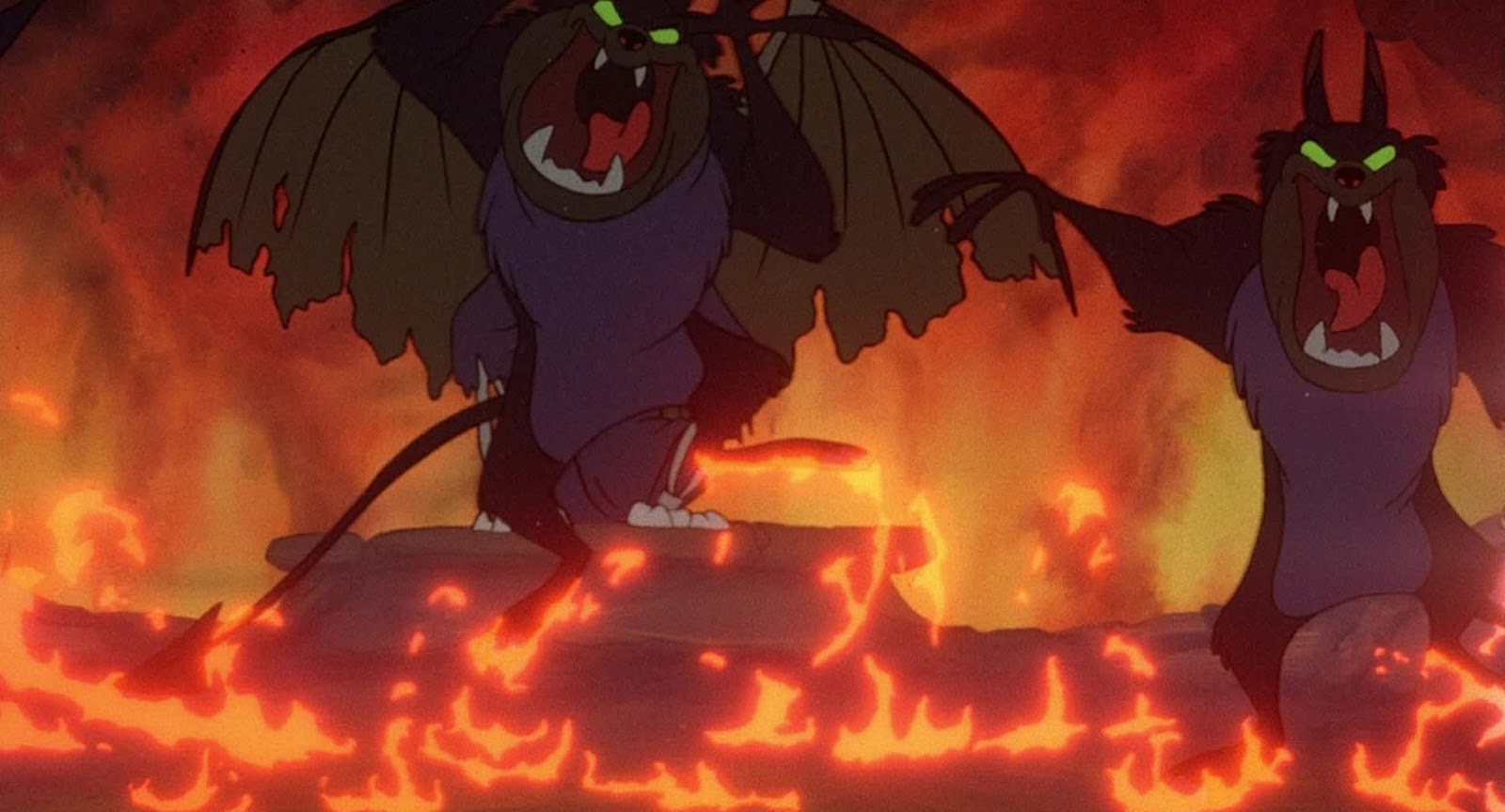 All Dogs Go To Heaven Hell Demons (All Dogs Go To Heaven) | Disney Versus Non-Disney Villains Wiki