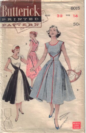 Butterick 6015 Vintage Sewing Patterns Fandom