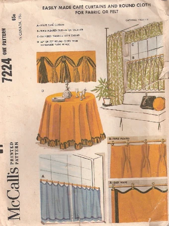 Mccall S 7224 Vintage Sewing Patterns Fandom