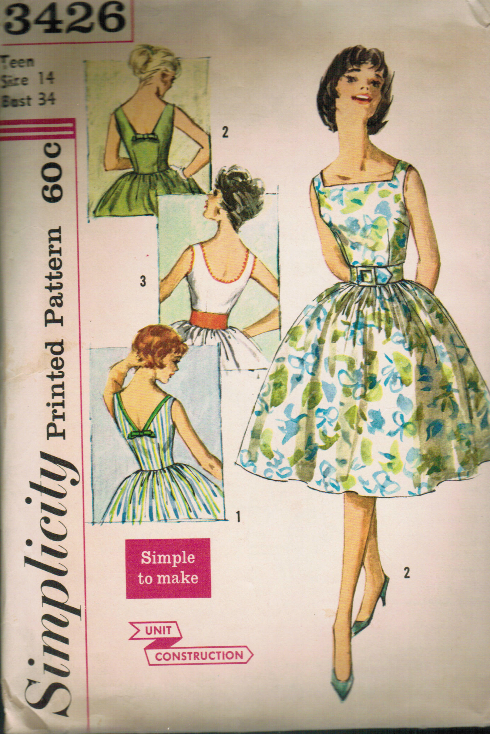 Simplicity 3426 Vintage Sewing Patterns Fandom