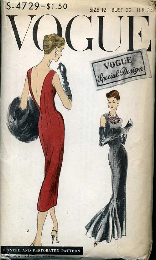 Vogue S4729 Vintage Sewing Patterns FANDOM Powered By Wikia Vogue S4729 Vintage Sewing Patterns FANDOM Powered By Wikia