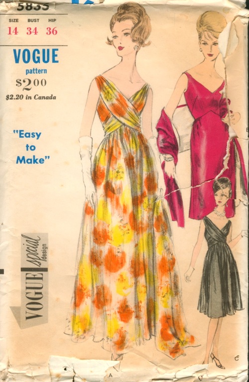 Vogue 5835 | Vintage Sewing Patterns | FANDOM powered by Wikia