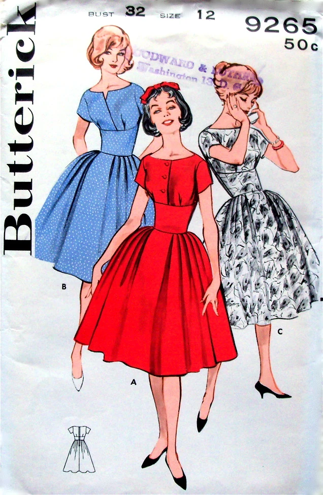 Butterick 2166 Vintage Sewing Patterns FANDOM Powered By Wikia