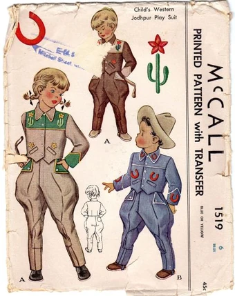Mccall 1519 Vintage Sewing Patterns Fandom