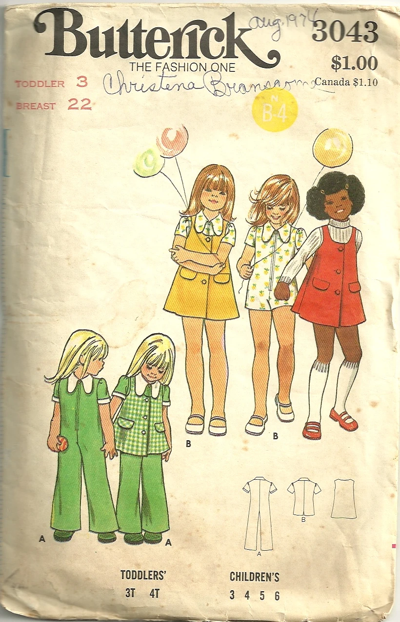 Butterick 3043 Vintage Sewing Patterns FANDOM powered by Wikia