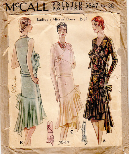 McCall 5847 A | Vintage Sewing Patterns | FANDOM powered by Wikia